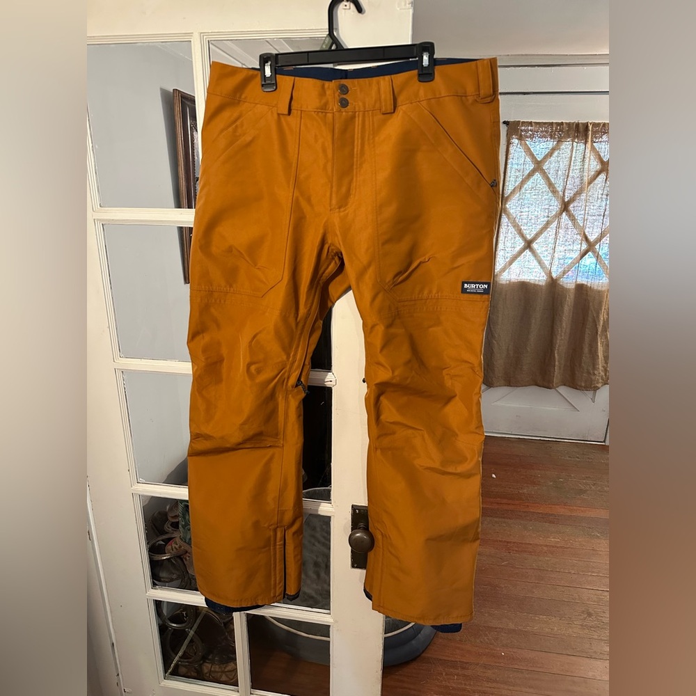Burton burnt penny/ burnt Orange ski snowboard pants